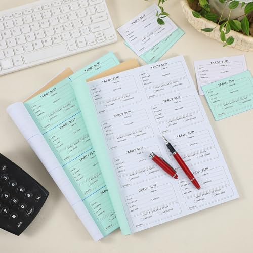 Carnet de notes sans carbone Engrowtic pour arrivées tardives