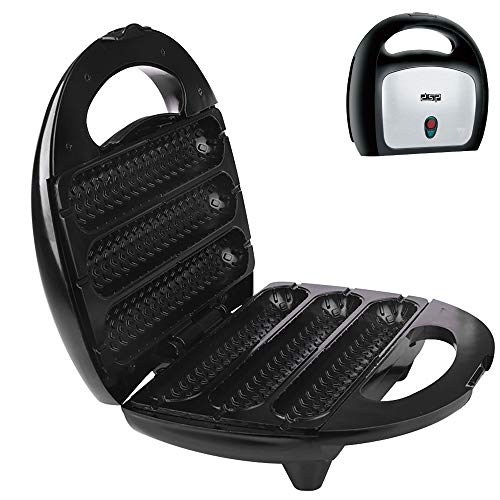 Elektrischer Kontaktgrill Wurstmaschine Grill Hot Dog Maker Party 750w Frühstücks Maschine Backen Grill Kuchen Automatische Antihaft Platten