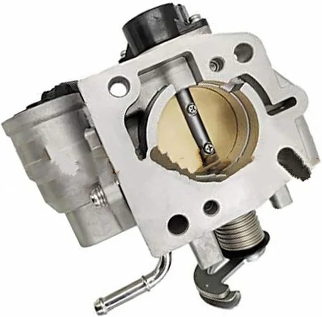 Throttle Valve Socket for Mazda 323 for Family for Protege 1.6 BJ 1998-2006 Car Engine Throttle Body Assembly with Idle Speed Motor ZM01-13-640