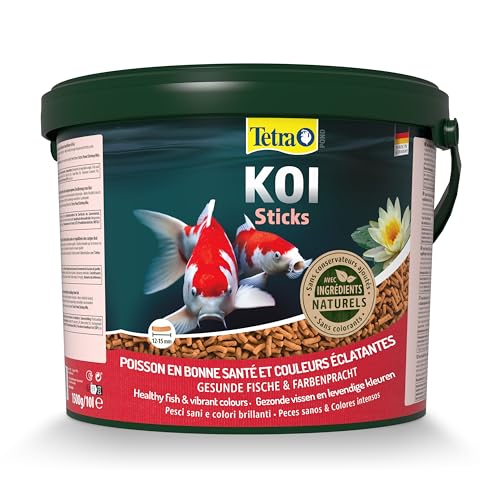 Tetra Pond Koï - Aliment Complet Premium pour Carpes Koï de Bassin – Activateur Naturel de Couleurs - Enrichi en Oligo-éléments, Vitamines essentiels,...