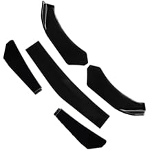 Front Bumper Lip Spoiler - Durable Material Front Lip Splitter, Croooober Bumper Lip Splitter Body Kit 5 Adjustable Levels - Front Bumper Lip Body Kit Spoiler, Lightweight Front Body Shovel