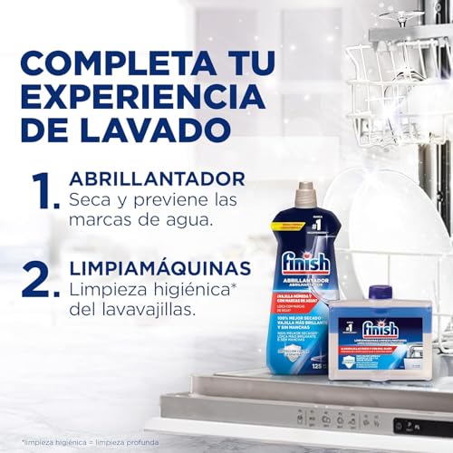 Miniatura 5 de Finish Powerball Quantum All in 1 Pastillas para el lavavajillas todo en 1, limpieza profunda y brillo superior, 80 pastillas