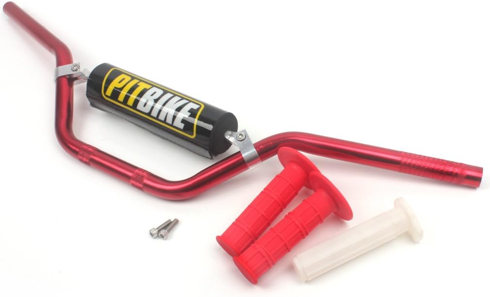 WEIYINGSI7/8" 22MM Handlebar + Foam Pad + Grips Compatible with CRF YZF KXF KLX RMZ DRZ Pit Dirt Bike Motocross