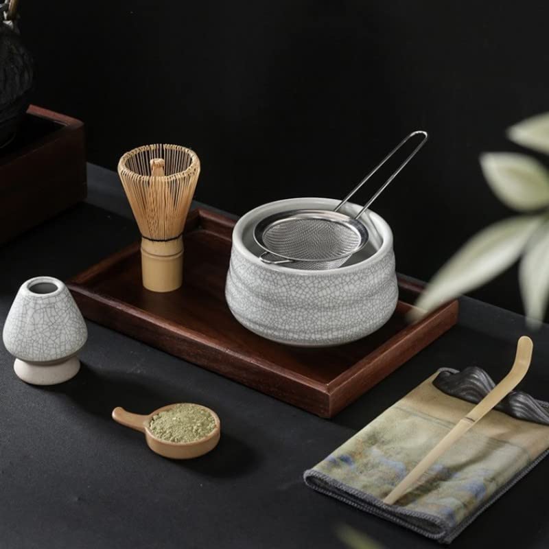 Matcha zestaw do herbaty ceramiczny zestaw do herbaty akcesoria japońska herbaciarnia narzędzia do warzenia domu przyciemnione suma naczynia do picia herbaty prezenty