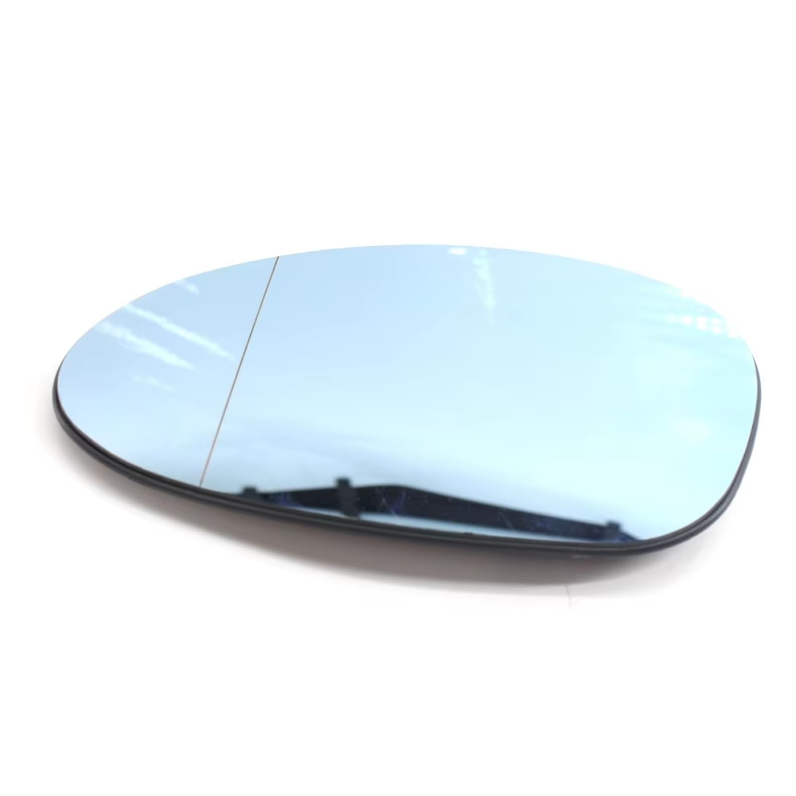 Vetro Specchio Retrovisore Per BMW Per E81 E82 2006-2008 Vetro Retrovisore | Kit di sostituzione degli accessori in vetro per specchietti retrovisori esterni riscaldati per autoveicoli(Blue Left)