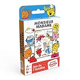 À partir de 4 ans Shuffle Mr. Men 7 Familles Monsieur Madame-Jeu de cartes, 108602898
