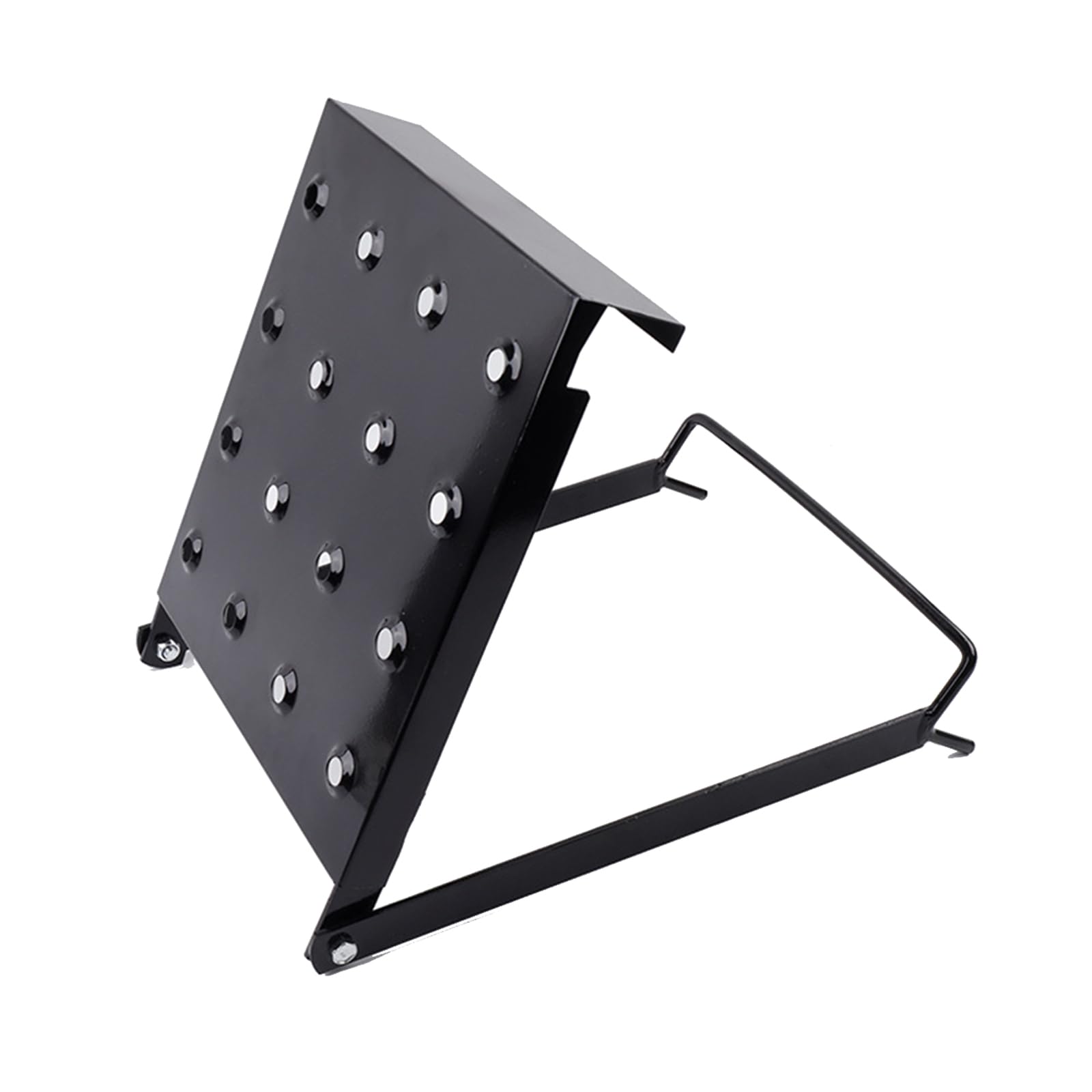 Multifunctional Steel Work Platform for Telescoping Ladders 30X26.5Cm Loading Area Home Improvement Accessories Aluminum Alloy Folding Ladder Attachment