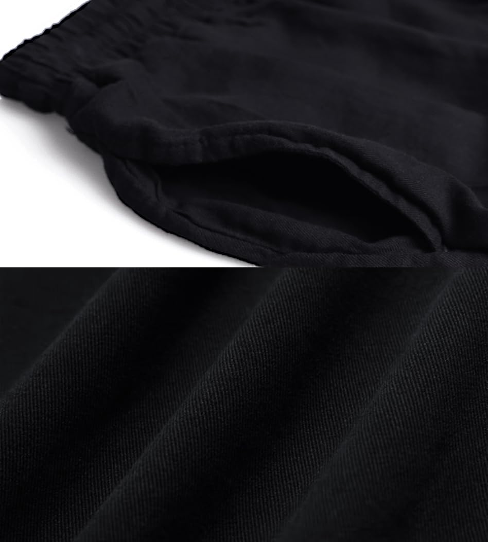 Hombres o Mujeres Casual 100% Algodón Pantalones para Yoga Pantalones Playa Tener Puesto