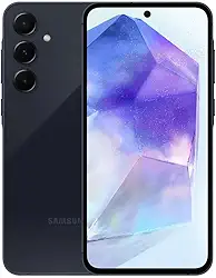 Celular Samsung Galaxy A55 5G, Câmera Tripla até 50MP, Tela 6.6", 256GB Azul Escuro