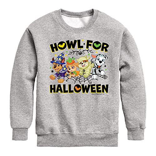 HYBRID APPAREL - Paw Patrol - Howl For Halloween - Toddler And Youth Crewneck Fleece Sweatshirt