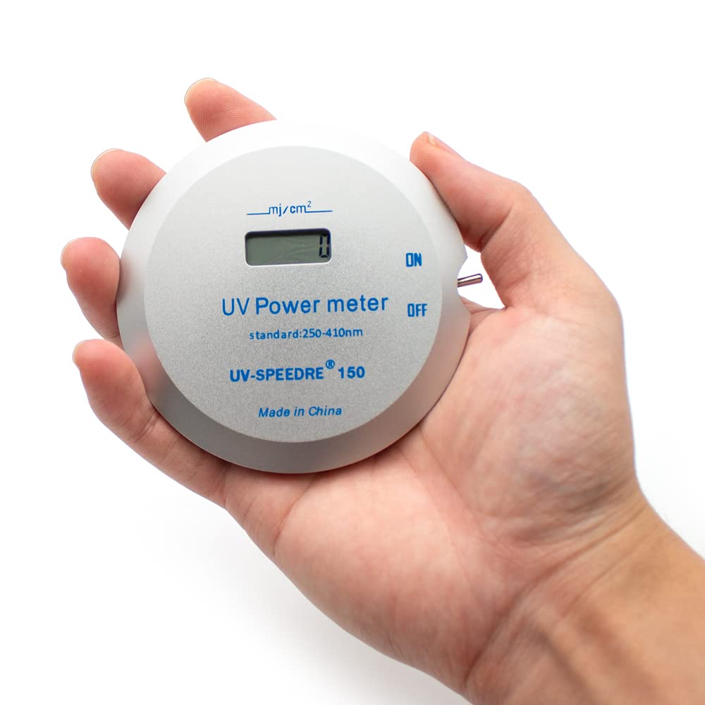 Toplionace Integrador Estándar de 250-410 nm UV, UV-150 UV Detector de Energía Medidor Joule Meter Tester Analizador Monitor
