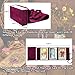 Knana 3Pcs Tarot Card Holder Velvet Tarot Bag Tarot Accessories - Purple&Dark Blue
