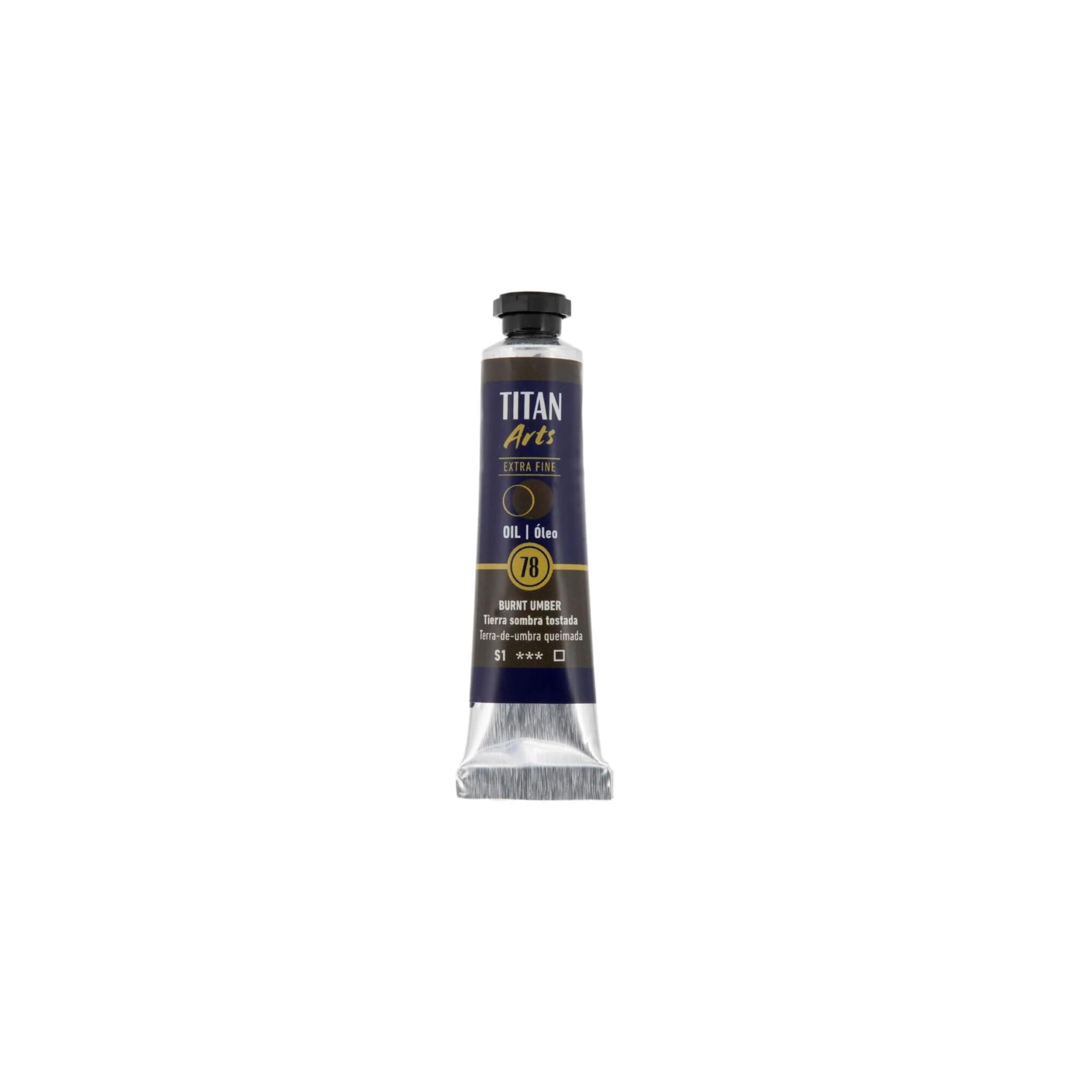 ÓLEO TIERRA SOMBRA TOSTADA TITAN Extrafino 6 - 20ml. Nº 78