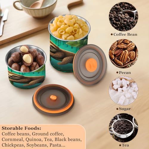 Envase de Café de Acero Inoxidable 500 ml ATTX miniatura 5