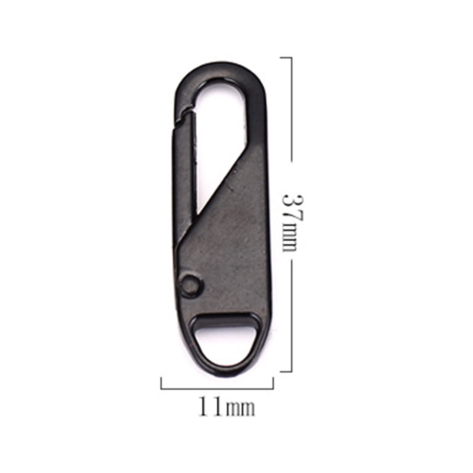 Reparador de Cremalleras metálicas: Tirador instantáneo de Repuesto para Equipaje, Chaquetas, Mochilas, Ropa, Costura y Manualidades.