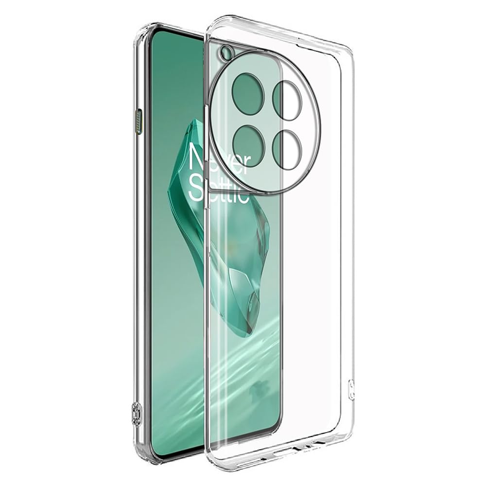 Amazon Brand- Solimo Basic Case for Oneplus 12 5G (Silicone_Transparent) (B0CR1MTJ8V) Amazon Price History, Amazon Price Tracker