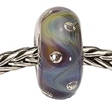 TROLLBEADS Authentic Glass 61403 Azure Bubbles