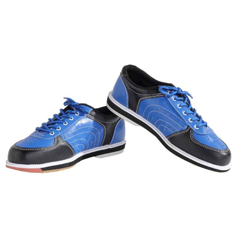 Professionelle Bowlingschuhe Für Herren, Leichte Lederschalen-Turnschuhe Bequeme rutschfeste Sporttrainingsschuhe Für Männer
