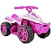 Produktbild fit4form Quad ATV Kinderquad Pink Star 6V Elektroquad rosa für Kinder Kinderfahrzeug elektrisch