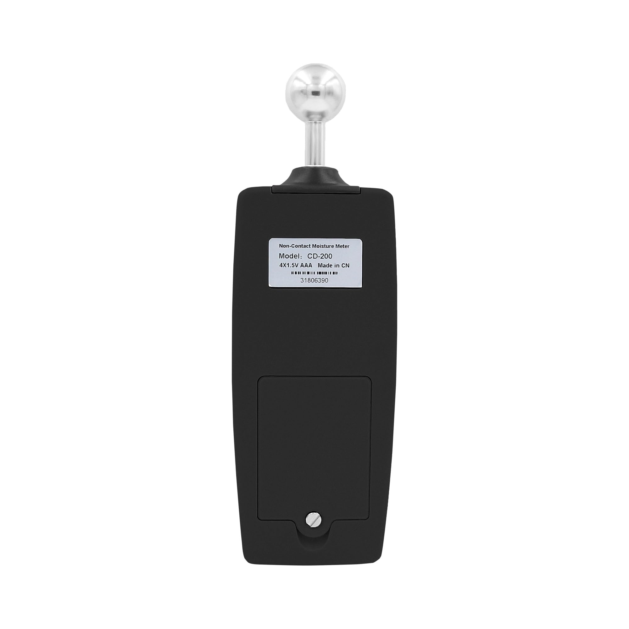 Medidor de humedad Medidor de humedad de madera Detector de fugas de agua, probador de humedad, pantalla LCD retroiluminada con sonda de bola