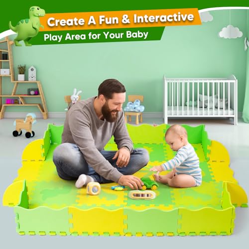 Bazove KLDD001 56 Inch X 56 Inch Baby Foam Play Mats Puzzle Floor Mat thumb #5