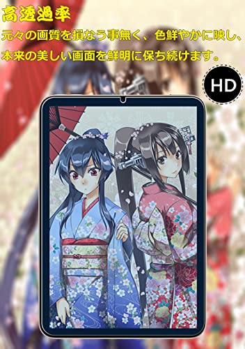 undefined 【ブルーライトカット 93%】【 2枚入り】iPad mini6 第6世代 2021年 用のガラスフィルム 目の疲れ軽減 液晶保護 フィルム iPadmini6 用の保護シート 保護ガラス 硬度9H/貼り付け簡単/超薄飛散防止/気泡防止/指紋防止/高感度タッチ の商品画像 3