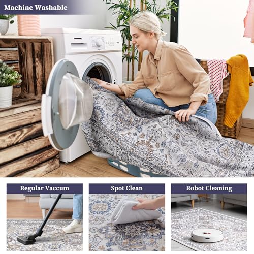 Non Slip Runner Rug, Kitchen Mat, 2x6 Washable Rugs, Runners For Hallways, Area Rug For Bedroom, Low Pile Soft Rugs, Kitchen Floor Mats, Slip Resistance, Durable Rug For Hallways, Bedroom, Kitchen