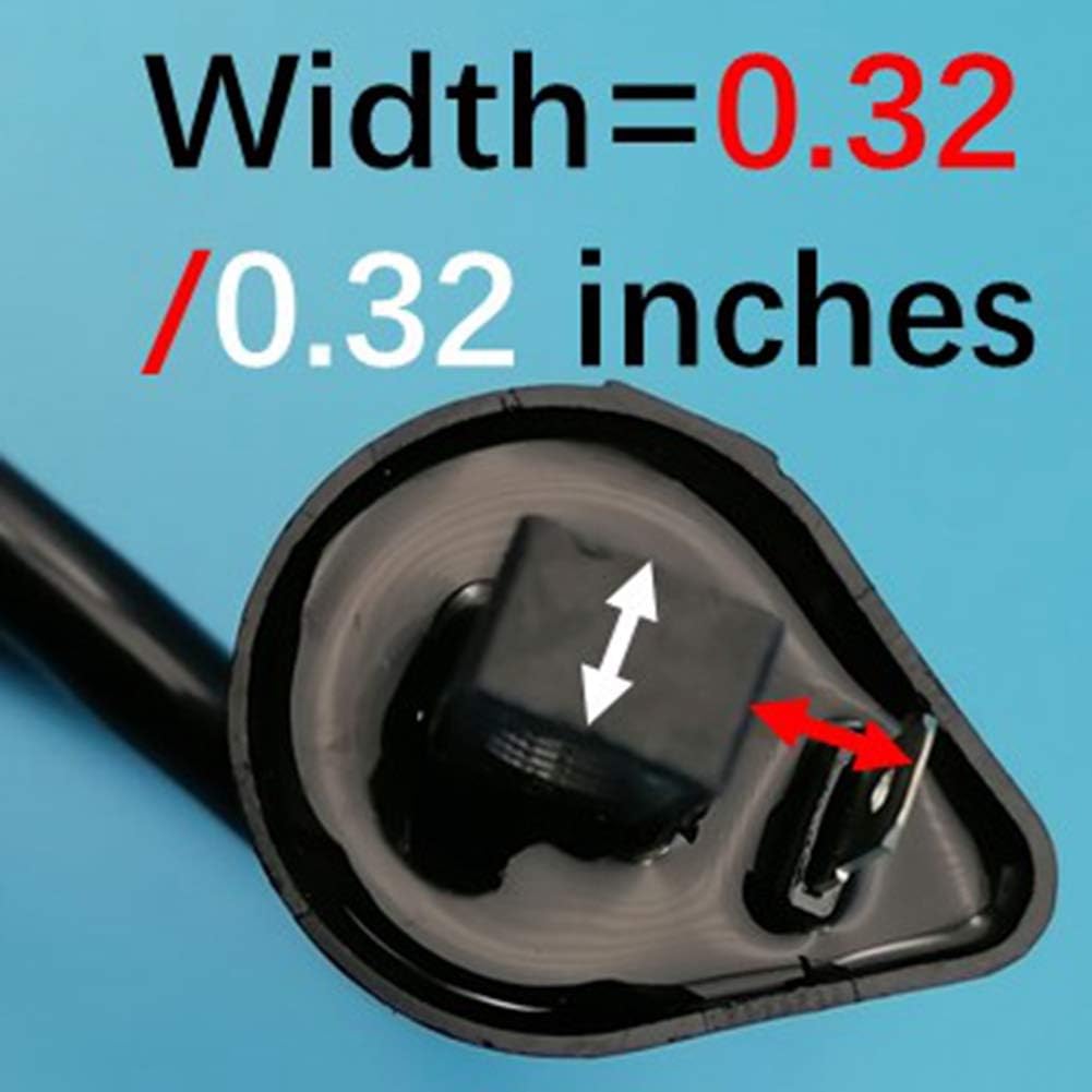 Ignition Coil for Yamaha Raptor 660R Grizzly 660 Rhino YFM 660 PW50 YFA125 YFB250 YFM50 YFM80 YFM250 YFM400 YFM600 YXR450 YXR660 TTR225 TTR50 TTR90 TTR125 TW200 3YF-82370-00-00 5FU-82310-00-00 Z384