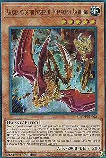 遊戯王 SDCH-EN005 憑依覚醒－デーモン・リーパー Awakening of the Possessed - Nefariouser Archfiend (英語版 1st Edition ウルトラレア) Spirit Charmers Structure Deck