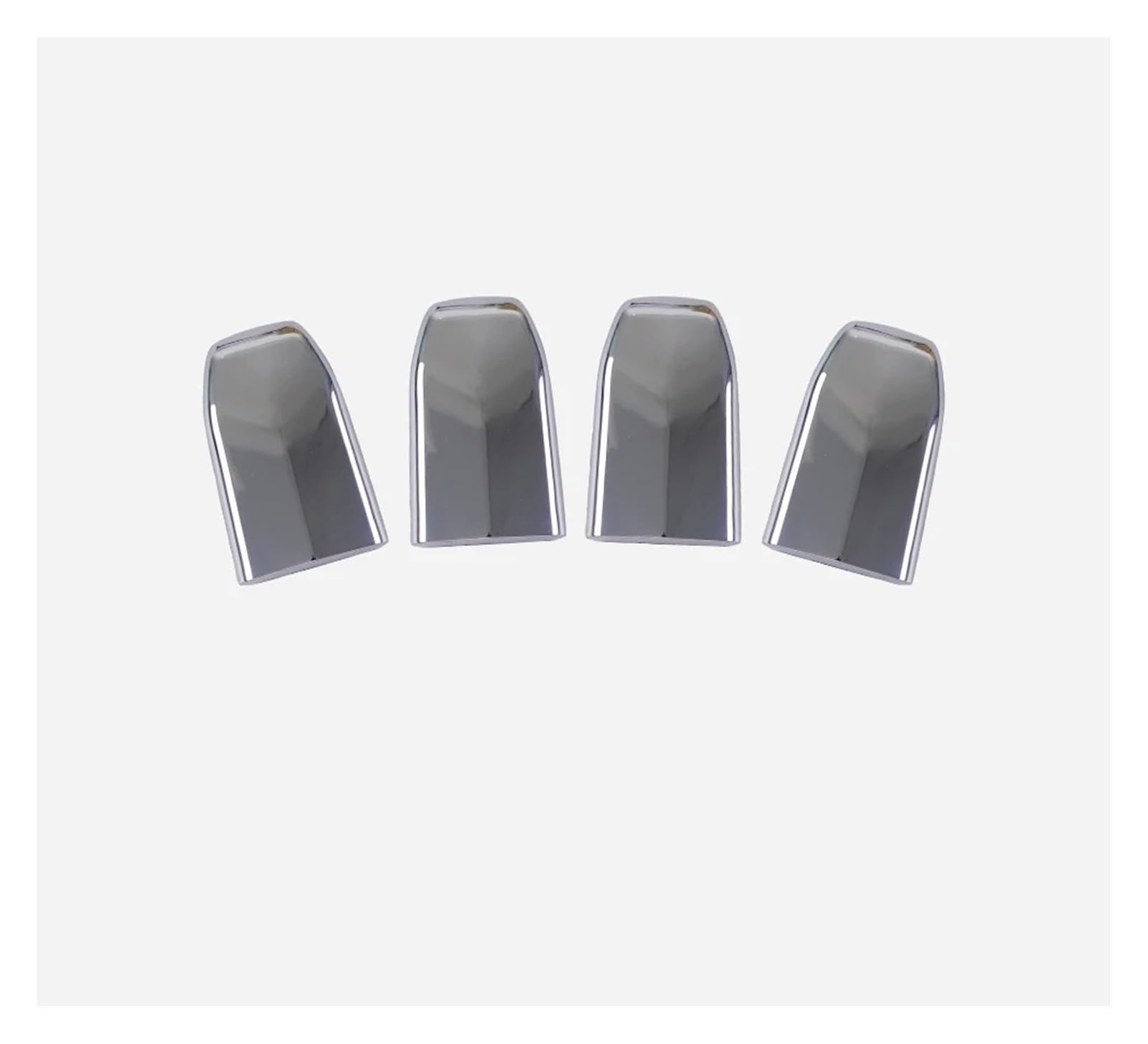 HILLAR Door Outer Handle for Cadillac for Escalade 2015 2016 2017 2018 2019 Chrome Front Door Handle Lock Cylinder Cover(4 piece)