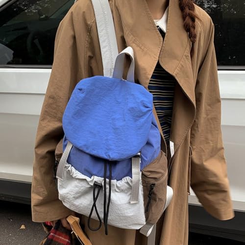 Mochila de viaje ligera e impermeable para portátil con diseño escolar unisex 8