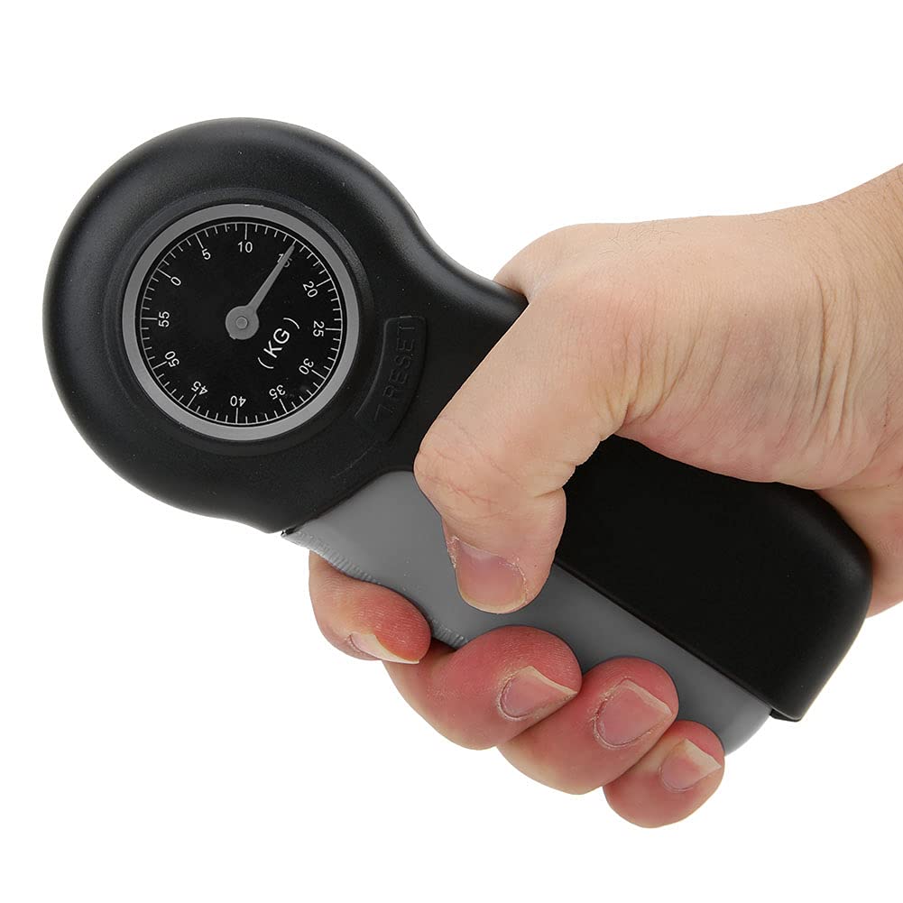 Ausla Riesiger Bildschirm, mechanischer Handgelenkverstärker, Griffkraftmesser, Handkraftmesser (dunkelgrau)