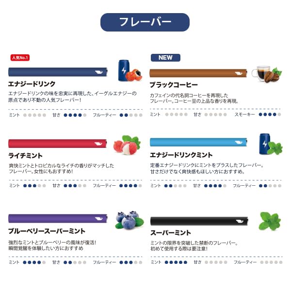Amazon.co.jp: Eagle Energy イーグルエナジー 吸うエナジー