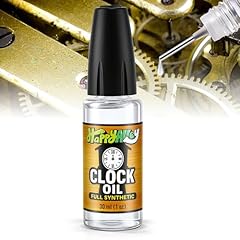 1 OZ Full Synthetic Clock Oil for Grandfather Clocks, Precision Needle Applicator Included, Clock photo 1 OZ Full Synthetic Clock Oil for Grandfather Clocks, Precision Needle Applicator Included, Clock