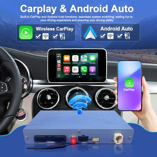 Kit Retrofit Carplay Inalámbrico para Mercedes Benz NTG5.0/5.1 miniatura 2