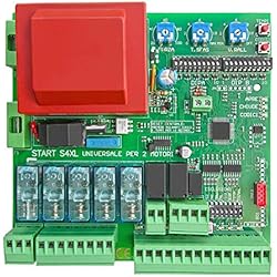 Central universal para puertas automáticas batientes de 1 o 2 puertas Came BFT Nice ECC. centralita placa puerta de control automatización deslizante con puertas batientes garaje S4XL + RIC