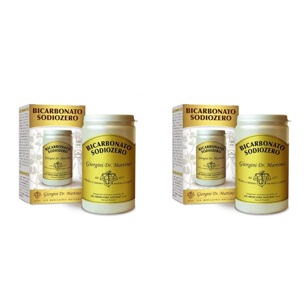 BICARBONATO SODIOZERO Polvere Solubile - 300g (Confezione da 2)