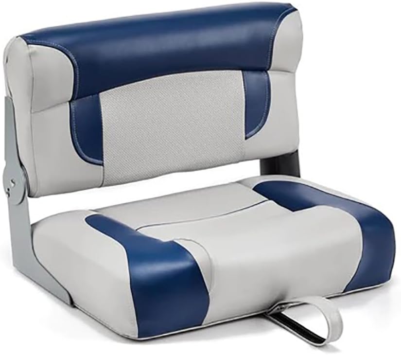 24" Wide Boat Bench Seats, Gray & Blue, 24" wide fold down