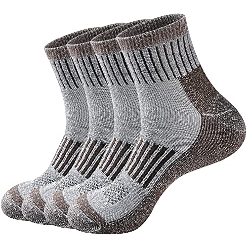 ECOEY Merino Wool Cushioned Hiking Socks