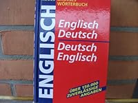 Neues Grosses Worteruch Englisch Deutsch/deutsch Englisch 3817452535 Book Cover