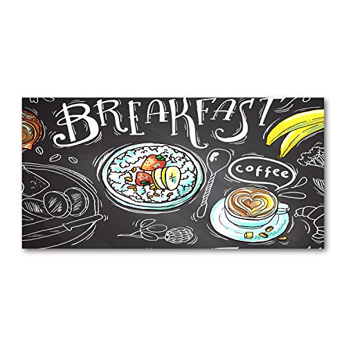 Crédence de cuisine 100x50cm dosseret verre de sécurité trempé