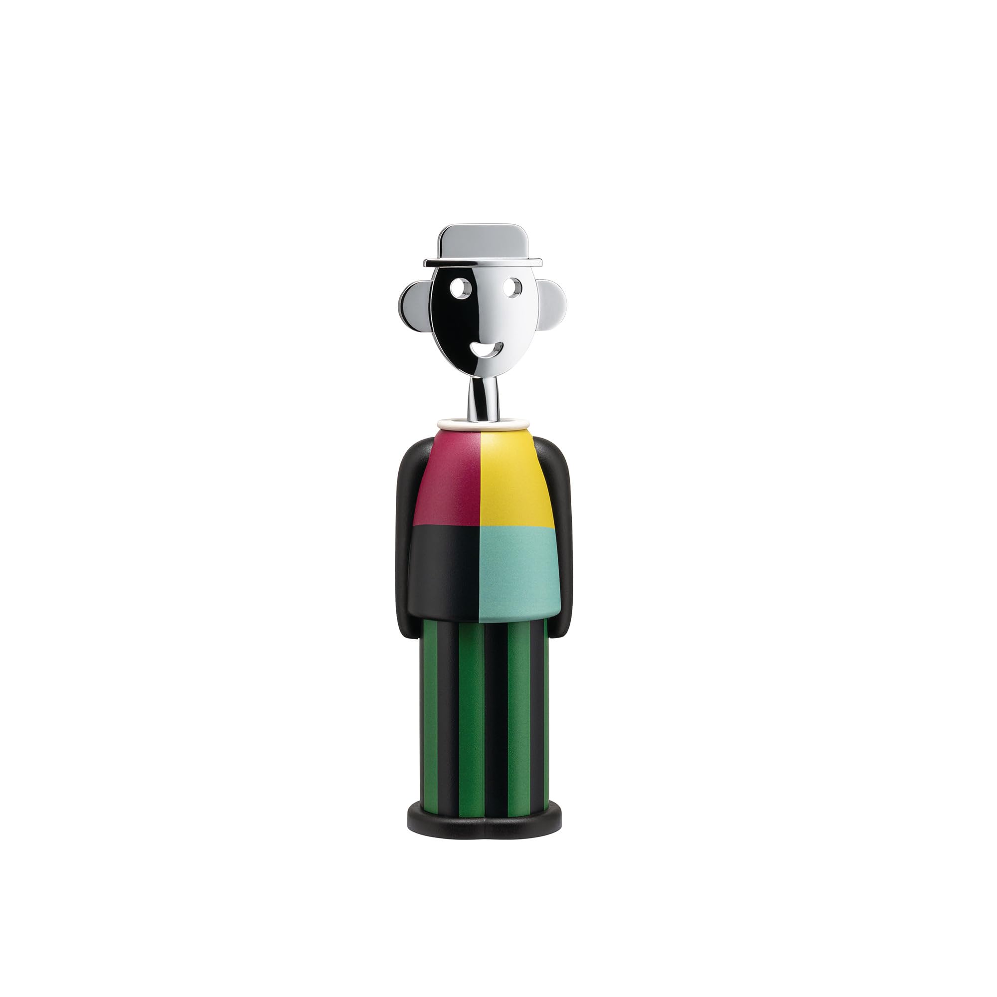 Alessi Alessandro M. Parade AM23A 30 - Cavatappi di Design, in AlkiPaper® e Zama Cromata, Multicolore