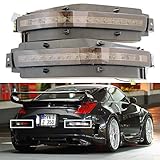 350Z オールインワン LED ウインカー ブレーキ バックアップ ライト フォグランプ アセンブリ Ni.ssan 350Z Z33 2003-2009 スモークレンズ用