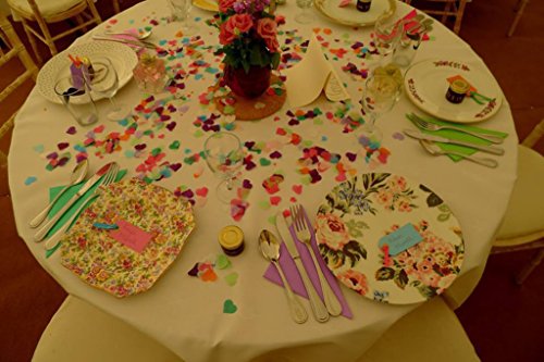 Generico Mini Cuori di Carta Confetti di Nozze