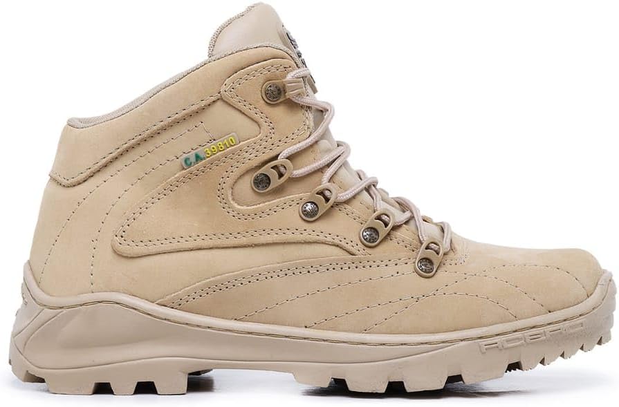 Bota Coturno Adventure Acero Advanced Cano Curto Militar Trilha Desert com C.A