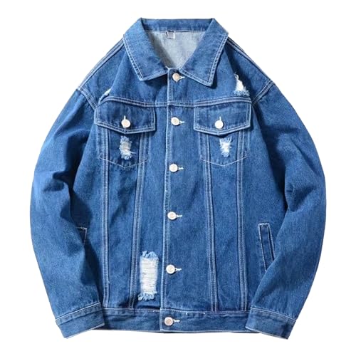 Chaqueta de mezclilla para moto y ciudad cazadora vaquera casual para tus escapadas