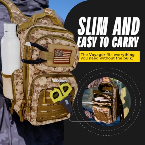 Beyond Fishing Voyager Tackle Backpack - Sand Storm - image 2