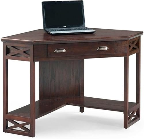 Miniatura 4 de Escritorio y mesa de computadora esquinera Leick Madera