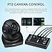 RGBlink Mini-pro V3 Video Mixer Switcher with 4 x 4K HDMI Inputs, Dual HDMI/USB3.0 Outputs, PTZ Controller with 2.1-Inch On-Board Monitor, Ideal for Live Streaming, Worship, Gamers, and Live Events
