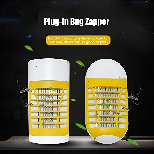 Andoer Lâmpada mosquiteira assassina AC 110-220 V para interior Lâmpada repelente de mosquitos com s